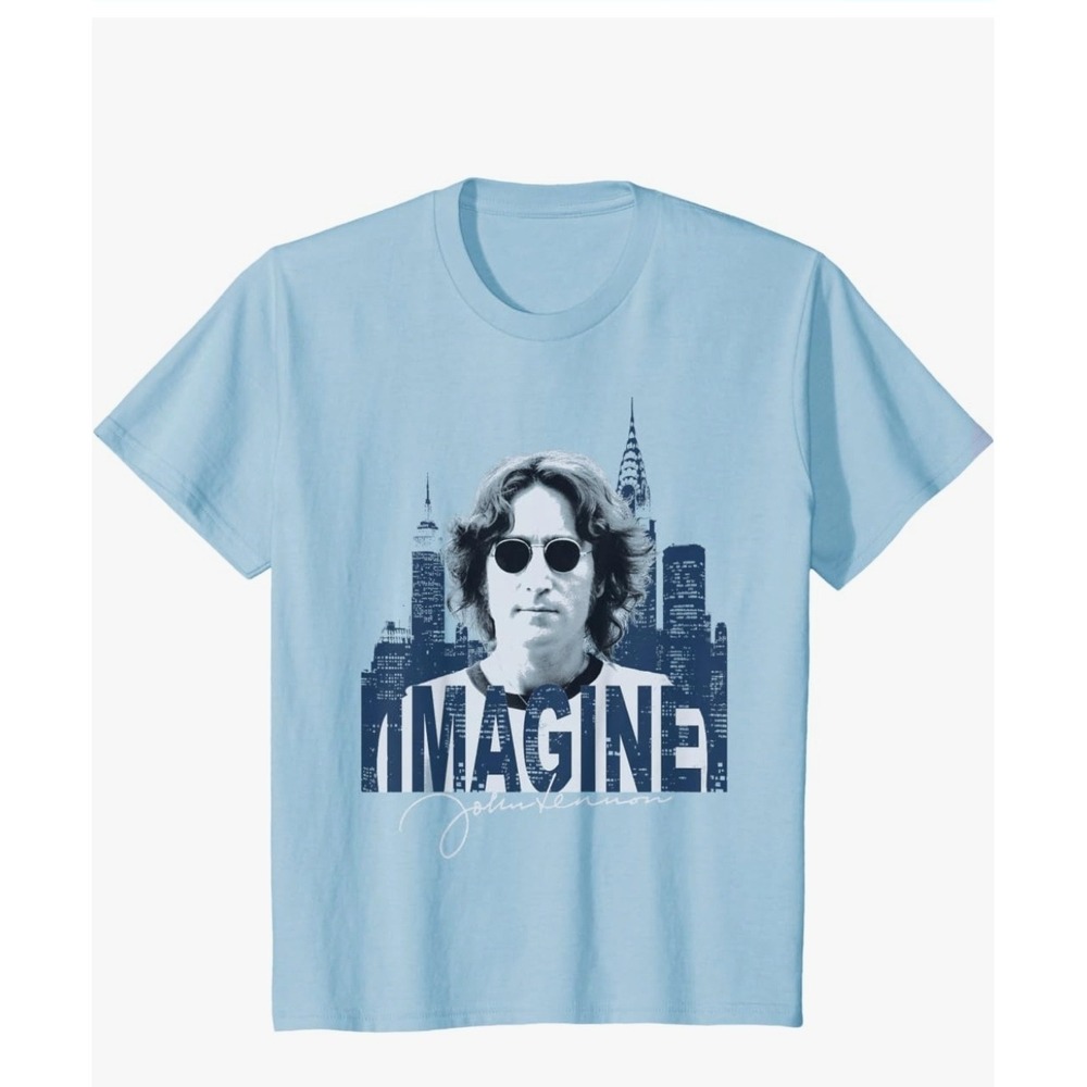 John Lennon - Sky T-Shirt youth size 7-8 New